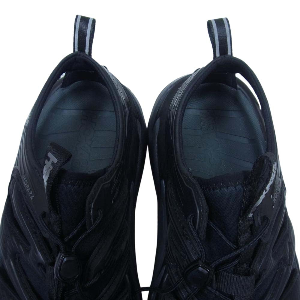 HOKA ONE ONE ホカ オネオネ 1106534 HOPARA ホパラ マウンテン サンダル スニーカー ハイキングシューズ ブラック系 US7【中古】