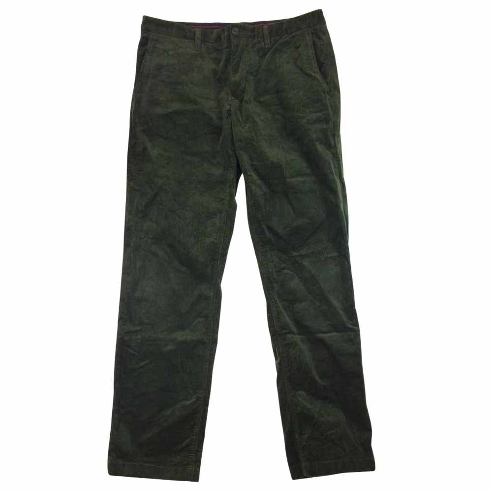 TOMMY HILFIGER トミーヒルフィガー コーデュロイ パンツ グリーン系 34/32【中古】