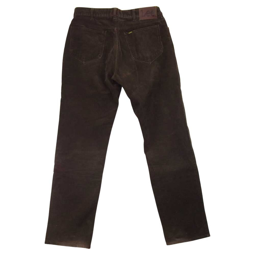 Lee リー 0271 NEW RIDERS CORDUROY コーデュロイ ライダース パンツ ブラウン系 34【中古】