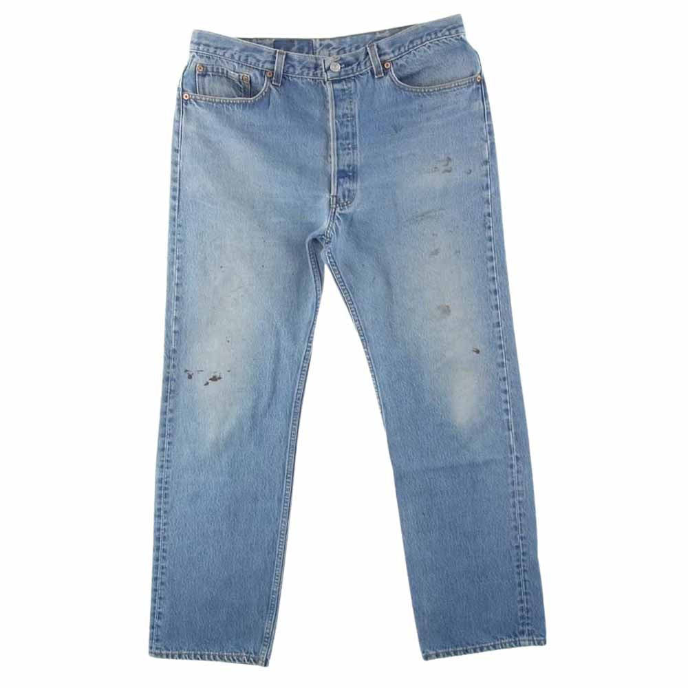 Levi's リーバイス ボタン裏刻印552 スモールe 501XX 501-0000 デニム パンツ インディゴブルー系 40【中古】