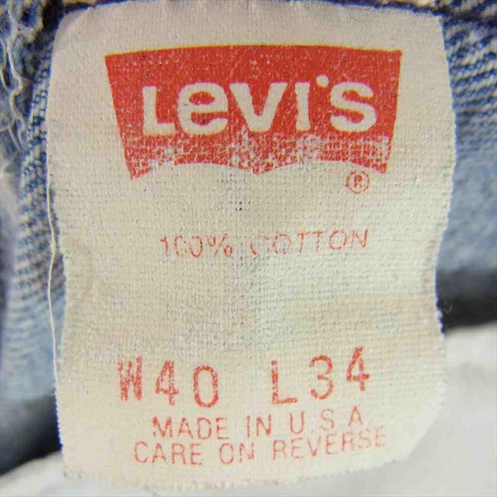 Levi's 501xx デニムパンツ MADE IN USA　ボタン裏552 Levi's リーバイス ボタン裏刻印552 スモールe 501XX 501-0000 デニム