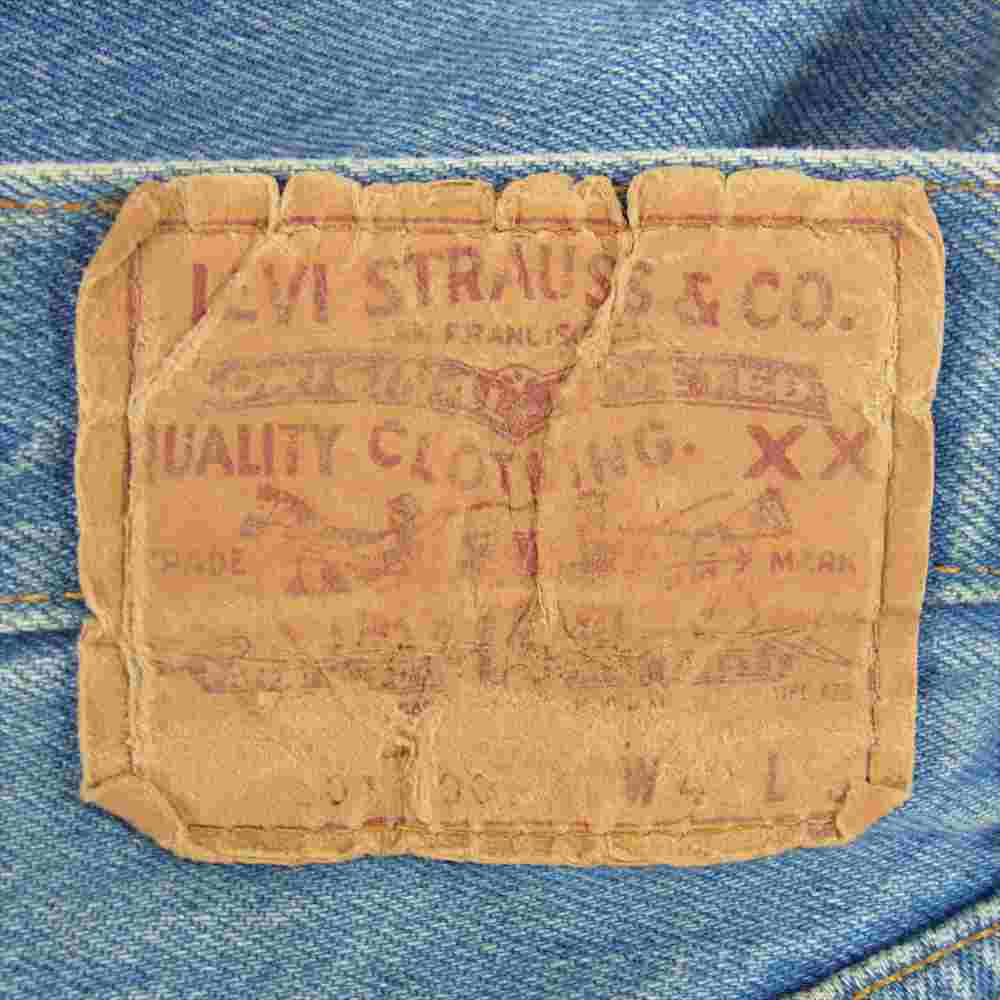 Levi's リーバイス ボタン スモールe 501XX 501-0003 デニム パンツ インディゴブルー系 40【中古】