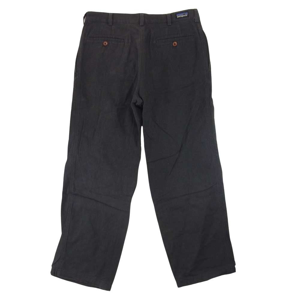 patagonia パタゴニア 95SS 55452 コットン タック パンツ チャコール系 32【中古】