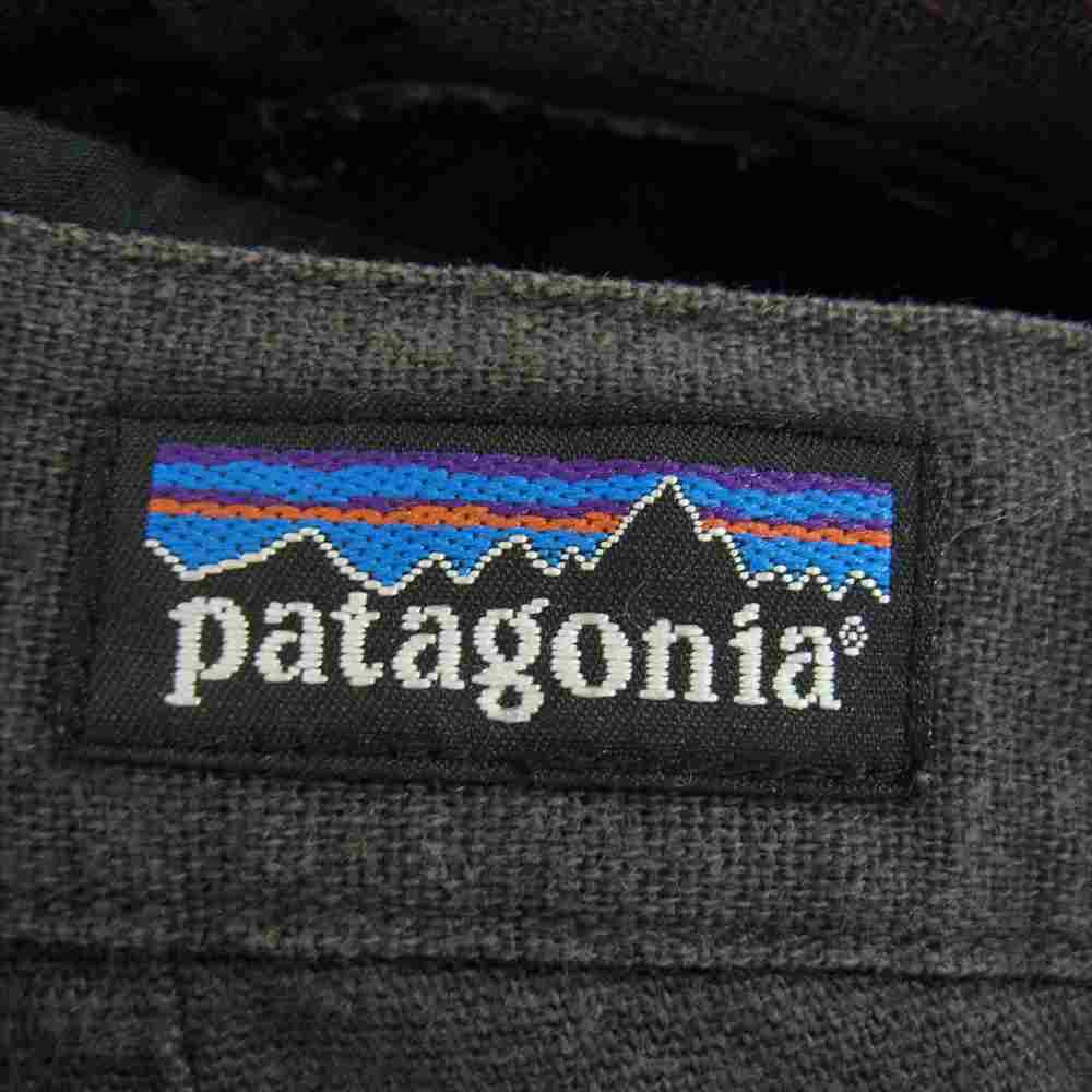 patagonia パタゴニア 95SS 55452 コットン タック パンツ チャコール系 32【中古】