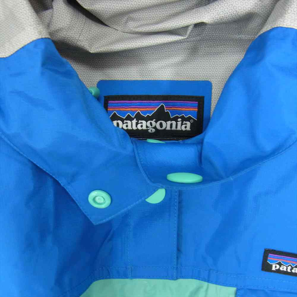 patagonia パタゴニア 16SS 27045 W's Torrentshell Poncho ウィメンズ トレントシェル ナイロン ポンチョ ブルー ブルー系 M/L【中古】