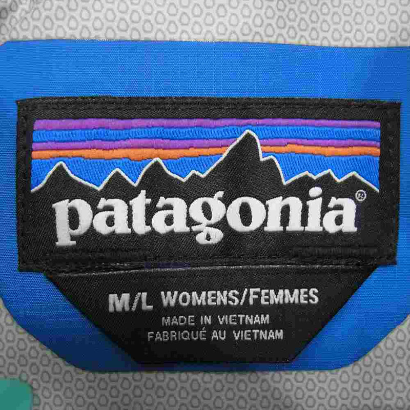 patagonia パタゴニア 16SS 27045 W's Torrentshell Poncho ウィメンズ トレントシェル ナイロン ポンチョ ブルー ブルー系 M/L【中古】