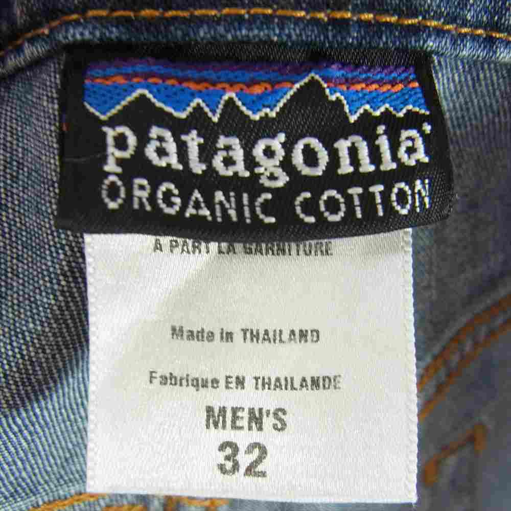 patagonia パタゴニア 06SS 56670 Organic Cotton Denim オーガニック コットン デニム パンツ インディゴブルー系 32【中古】