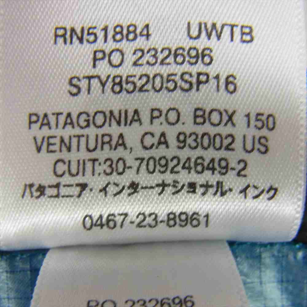 patagonia パタゴニア 16SS 85205 HOUDINI PANTS フーディニ ナイロン シェル パンツ ブルー系 L【中古】