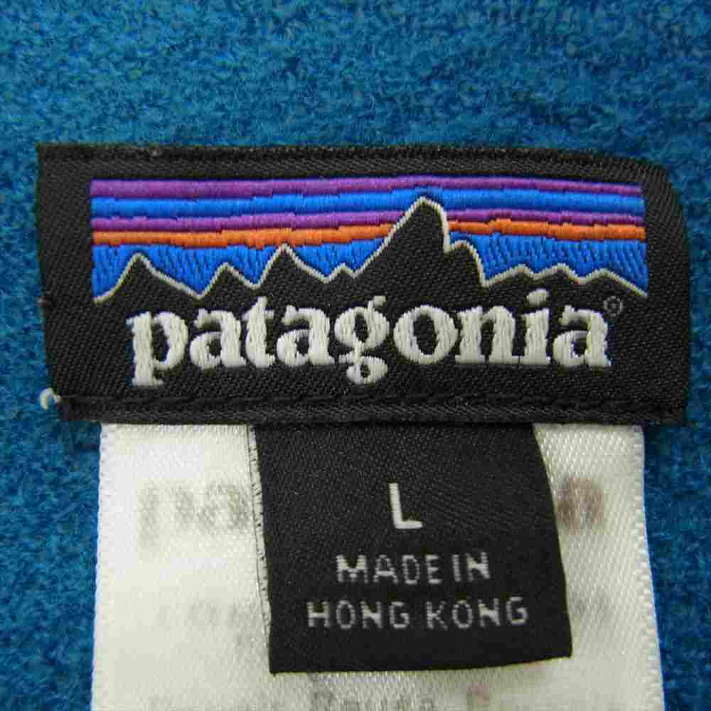 patagonia パタゴニア 15AW 36400 Merino Air Crew メリノ エア クルー 長袖 カットソー ブルー ブルー系 L【中古】