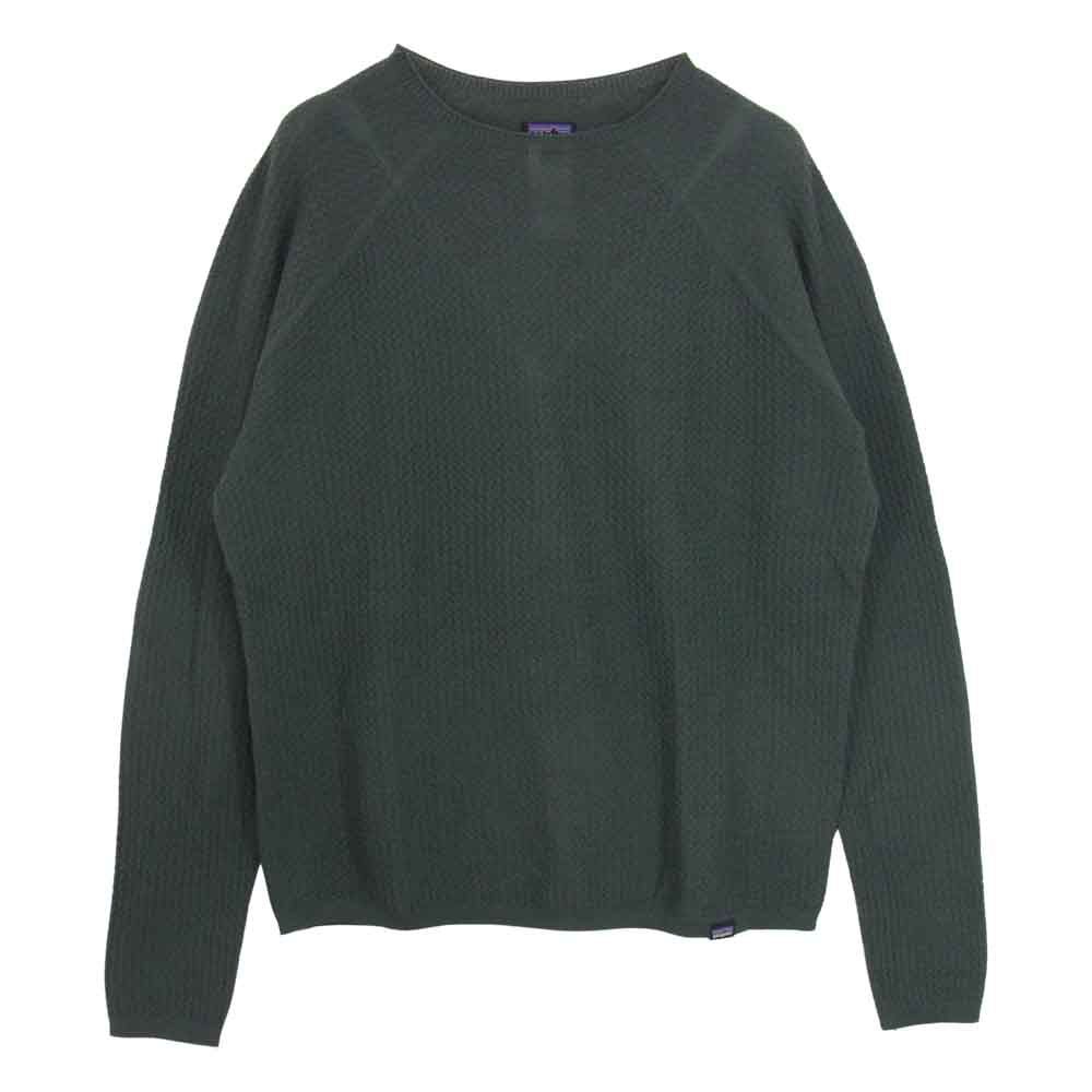 patagonia パタゴニア 16AW 36400 Merino Air Crew メリノ エア クルー 長袖 カットソー グレー グレー系 L【中古】