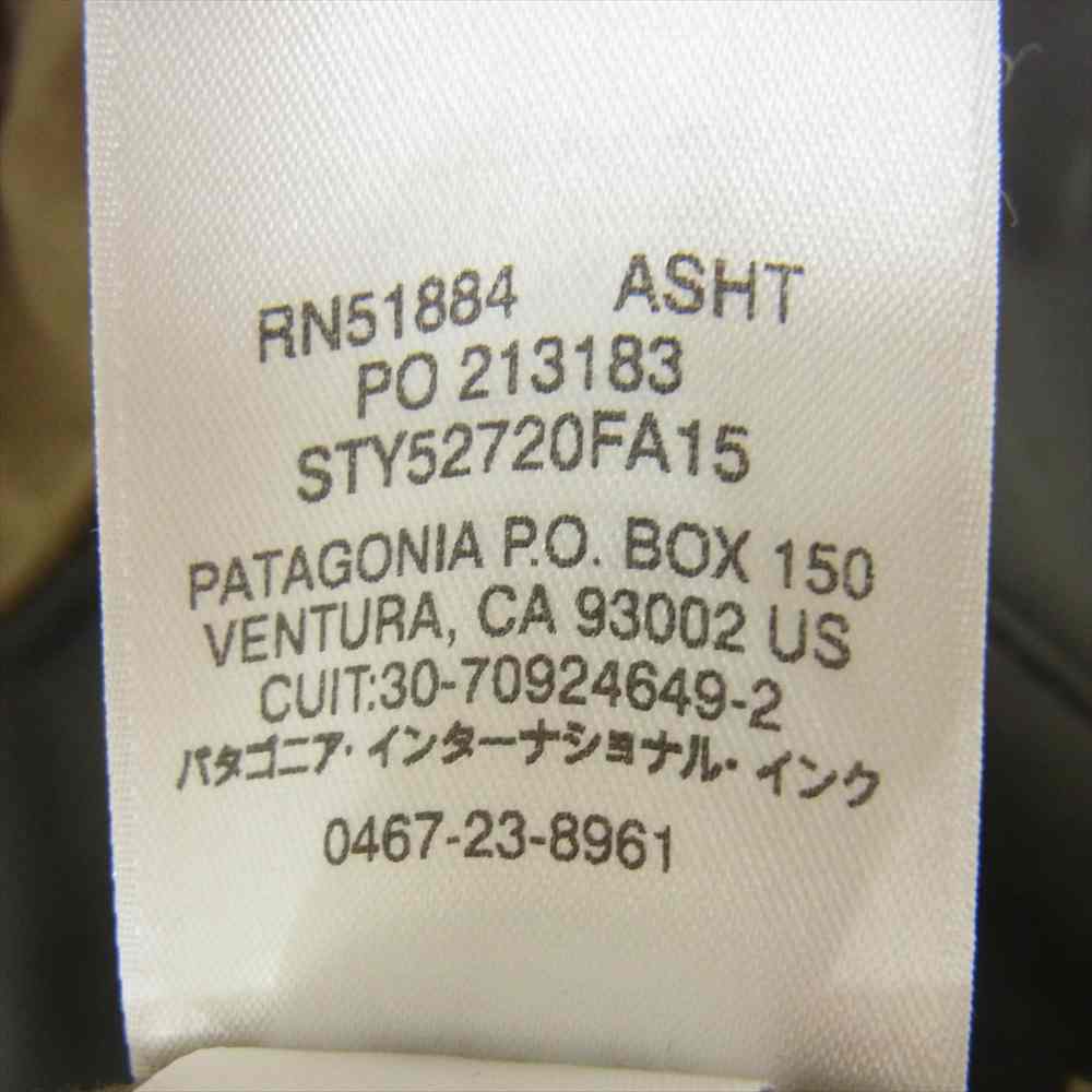 patagonia パタゴニア 15AW 52720 L/S R1 Field Shirt ポーラテック 長袖 プルオーバー シャツ ジャケット カーキ系 L【中古】