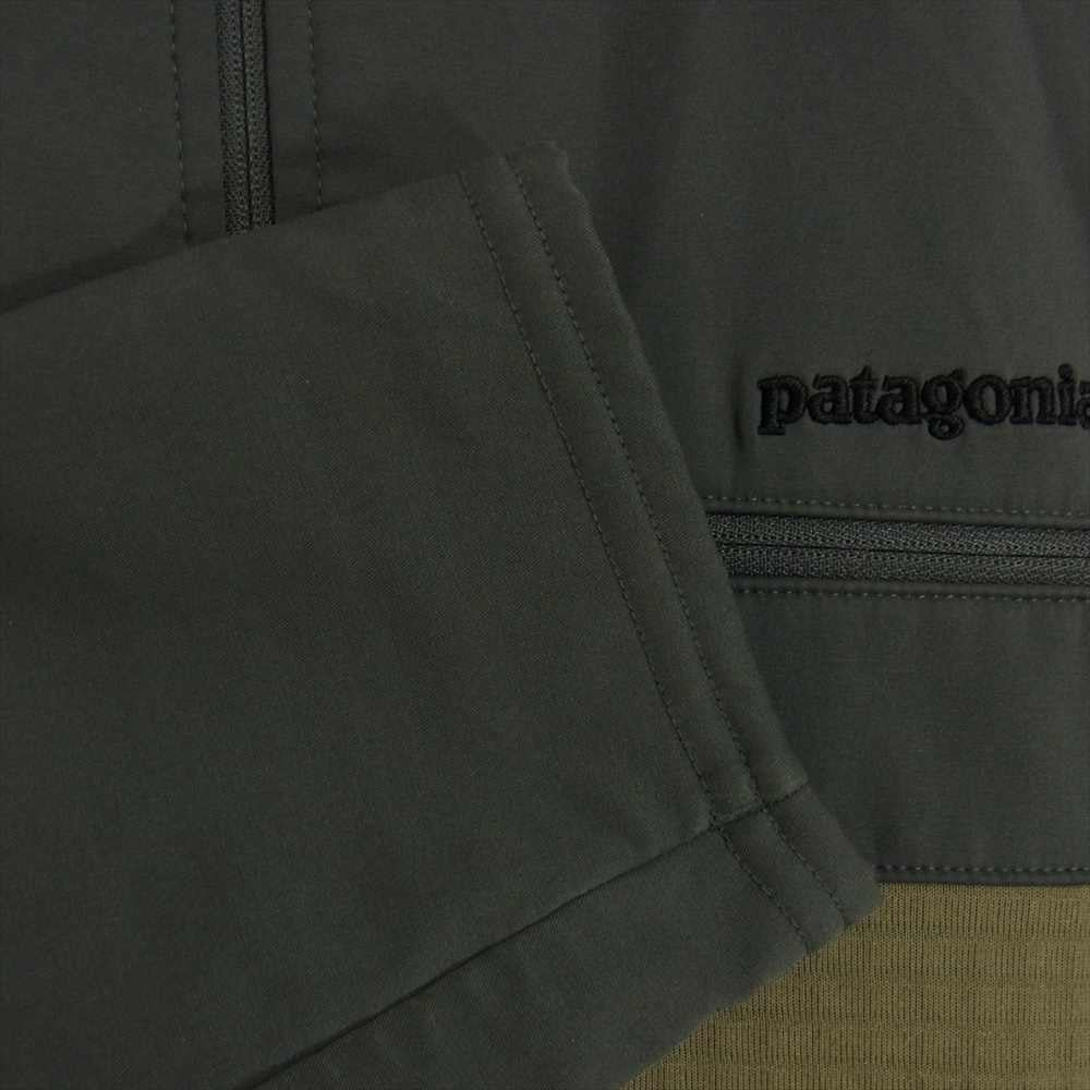 patagonia パタゴニア 15AW 52720 L/S R1 Field Shirt ポーラテック 長袖 プルオーバー シャツ ジャケット カーキ系 L【中古】