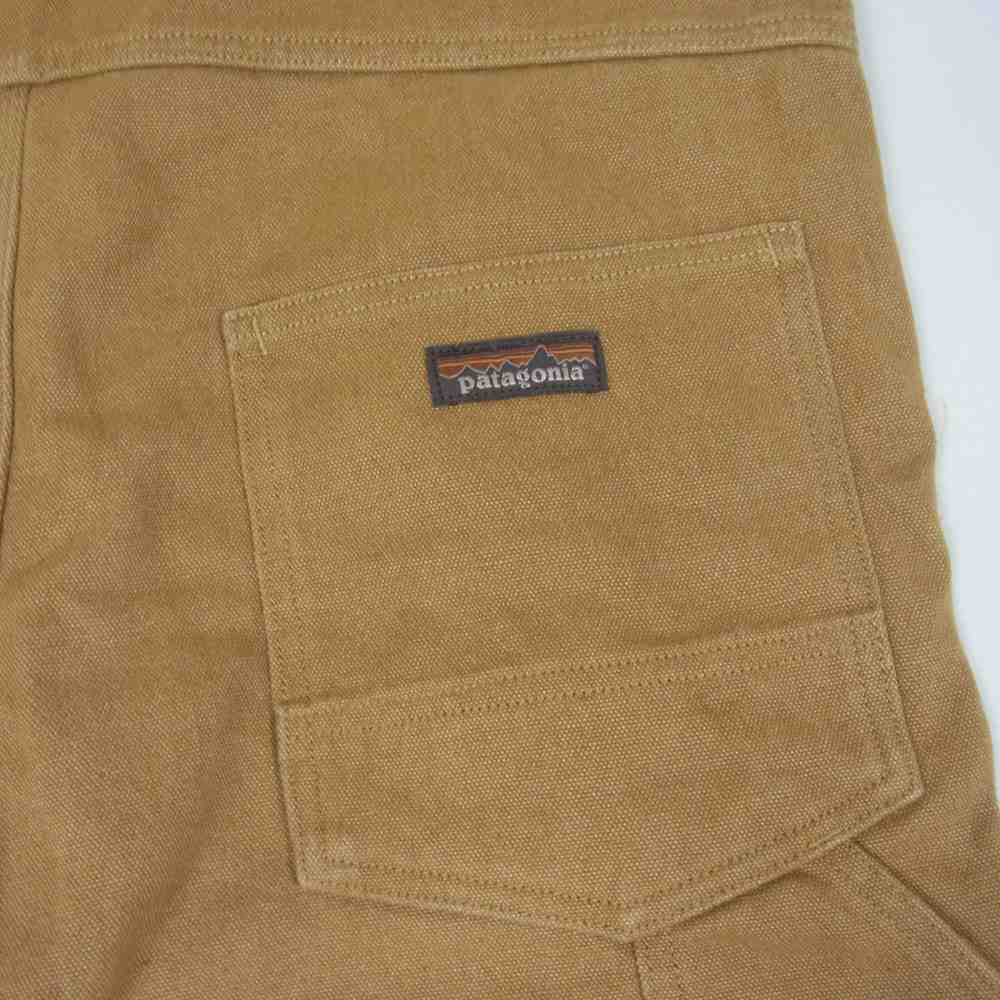 patagonia パタゴニア 20SS 55040 Iron Forge Hemp’s Canvas Bib Overalls アイアン フォージ ヘンプ キャンバス ビブ オーバーオール ブラウン系 32【中古】