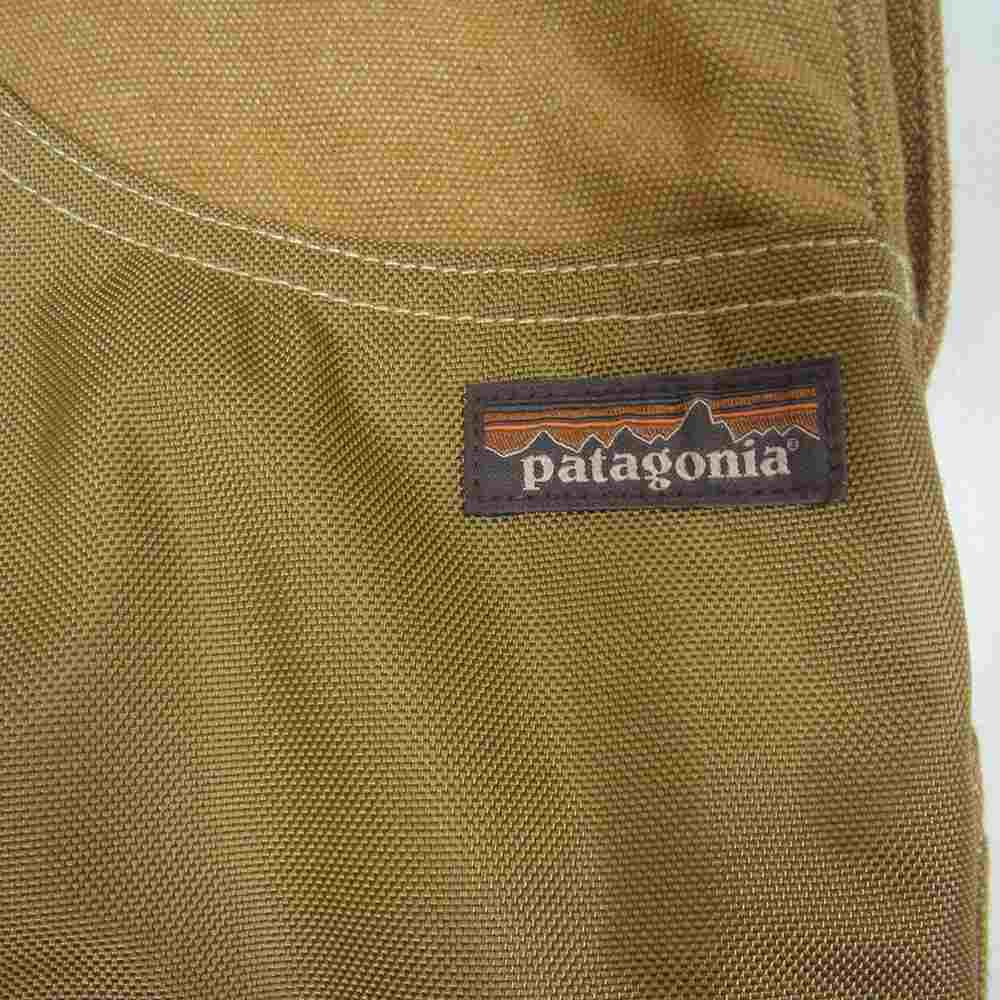 patagonia パタゴニア 19AW 55750 Iron Forge Hemp's Canvas Insulated Overalls アイアン フォージ ヘンプ キャンバス インサレーテッド ダッグ ナイロン 切替 キルト オーバーオール ブラウン系 M【中古】