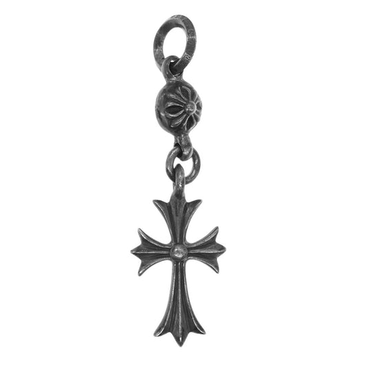 CHROME HEARTS クロムハーツ（原本無） 1B TNY CH CRS 1ボールタイニー CHクロス ペンダントトップ シルバー系【中古】