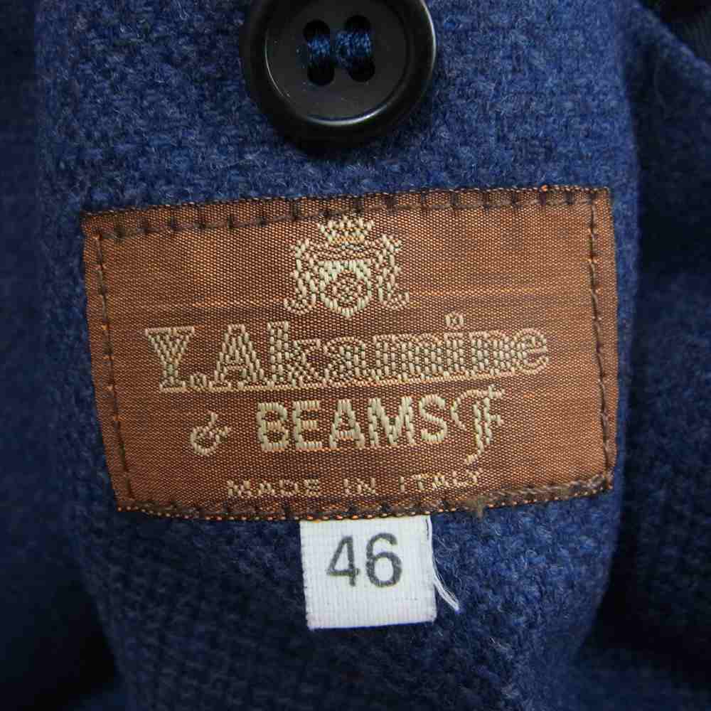 ワイアカミネ BEAMS F ビームスエフ別注 イタリア製 ウール テーラード ジャケット ブルー系 ブルー系 46【中古】