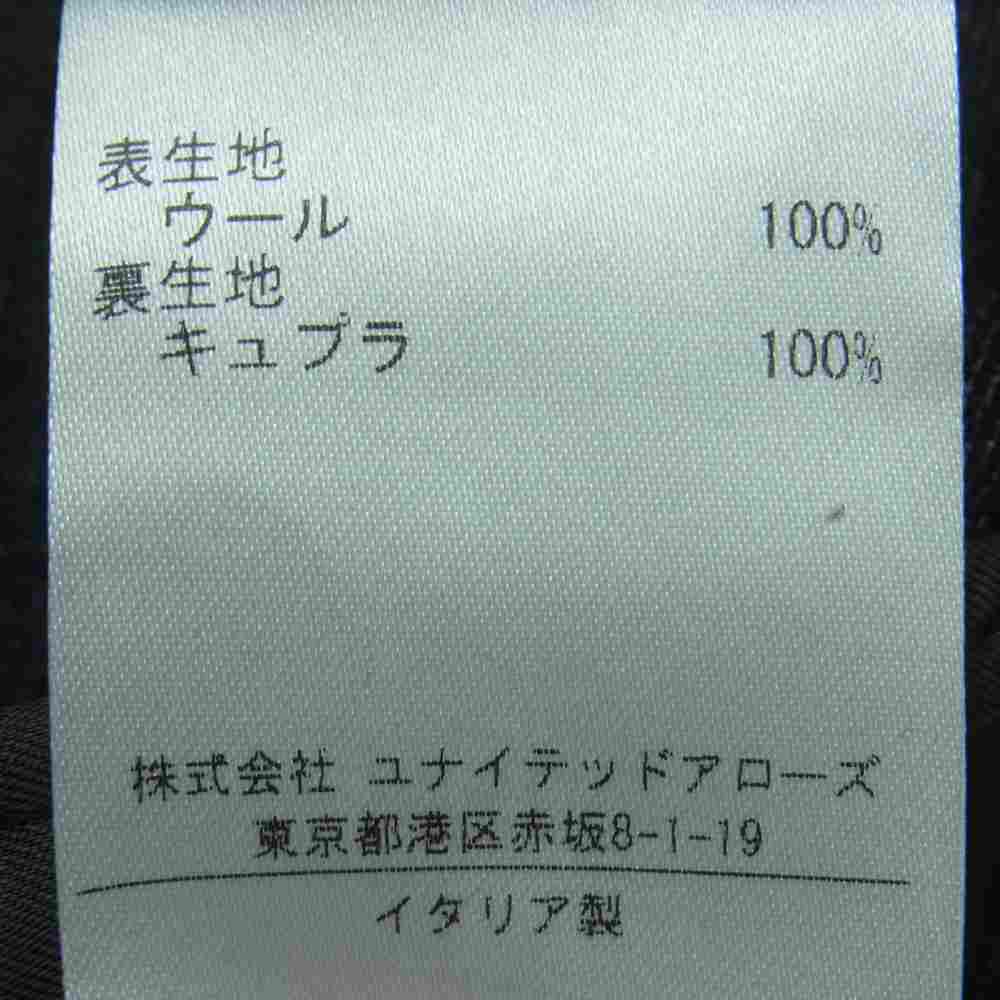 カルーゾ 1123-343-5453 ウール ストライプ テーラード ジャケット イタリア製 グレー系 46【中古】