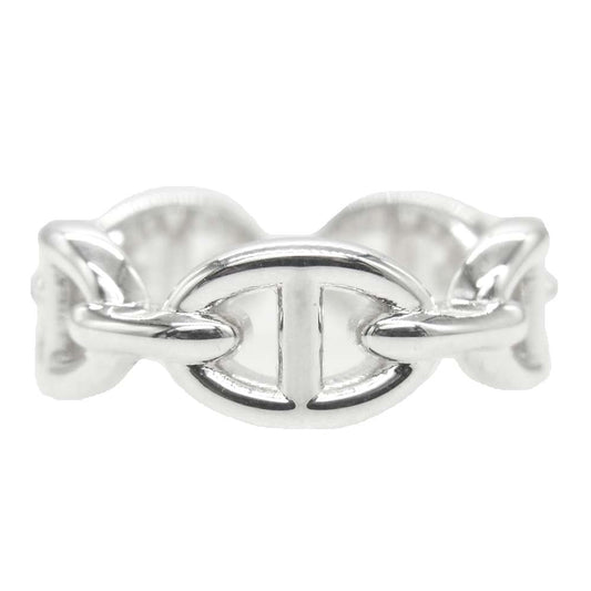 HERMES エルメス シェーヌダンクル アンシェネ PM リング 51 シルバー系 10.5～11号【中古】