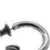 CHROME HEARTS クロムハーツ（原本無） HOOP PLAIN プレーン フープ ピアス シルバー系【中古】