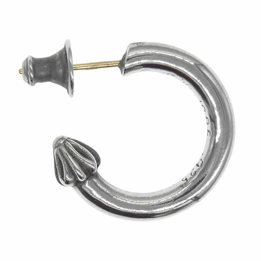 CHROME HEARTS クロムハーツ（原本無） HOOP PLAIN プレーン フープ ピアス シルバー系【中古】