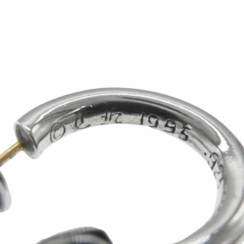 CHROME HEARTS クロムハーツ（原本無） HOOP PLAIN プレーン フープ ピアス シルバー系【中古】