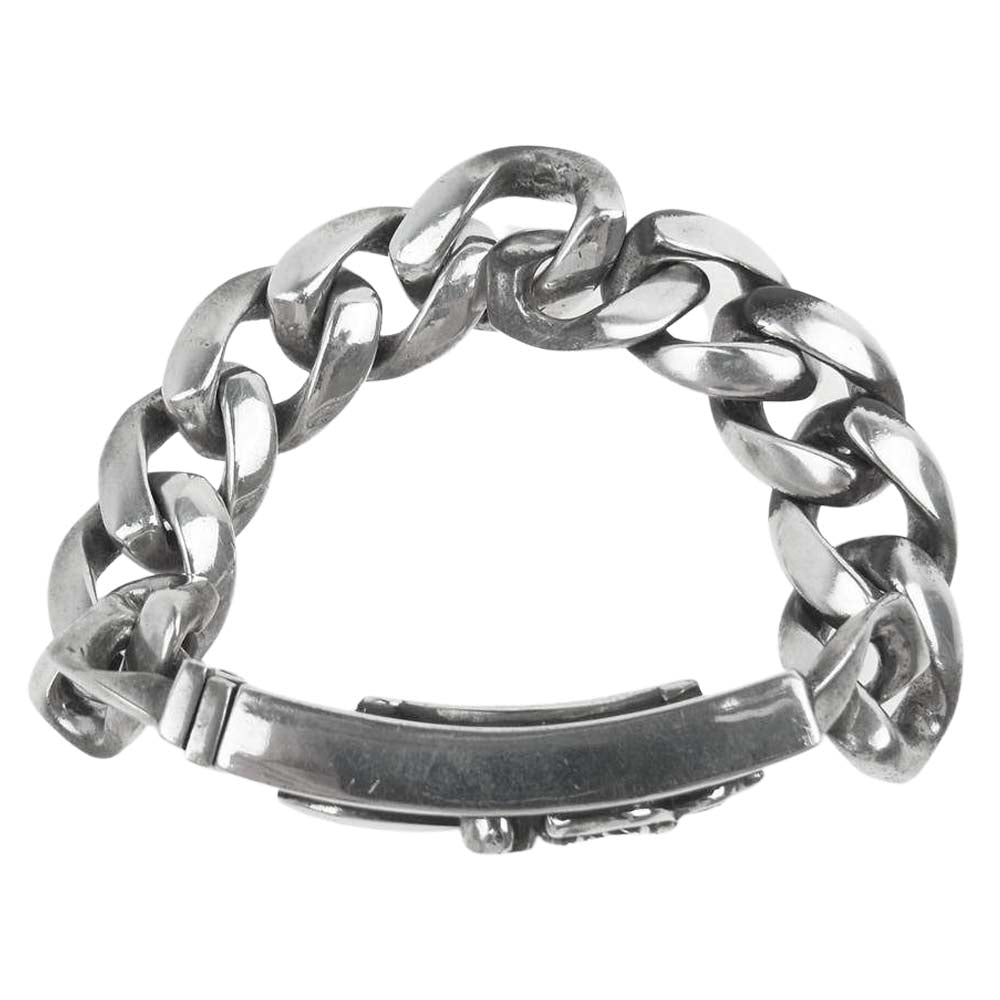CHROME HEARTS クロムハーツ（原本有） 11LINK ID DAGGER ダガー ID クラシック チェーン ブレスレット シルバー系【中古】