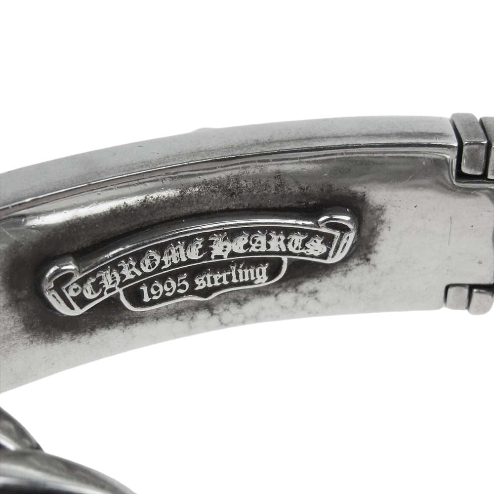 CHROME HEARTS クロムハーツ（原本有） 11LINK ID DAGGER ダガー ID クラシック チェーン ブレスレット シルバー系【中古】