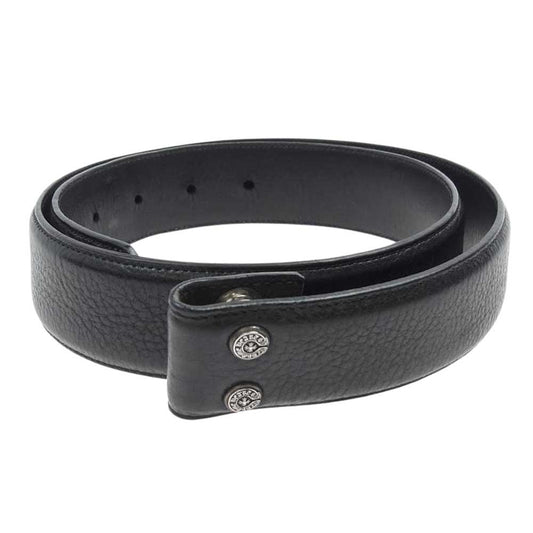 CHROME HEARTS クロムハーツ（原本無） 1.5 STRAP ベルトストラップ サイズ30 ブラック系 30【中古】