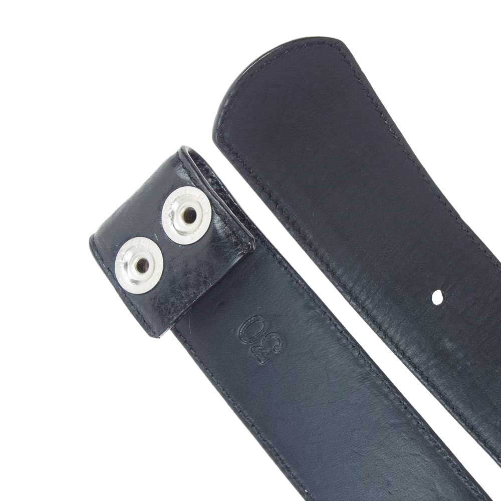 CHROME HEARTS クロムハーツ（原本無） 1.5 STRAP ベルトストラップ サイズ30 ブラック系 30【中古】