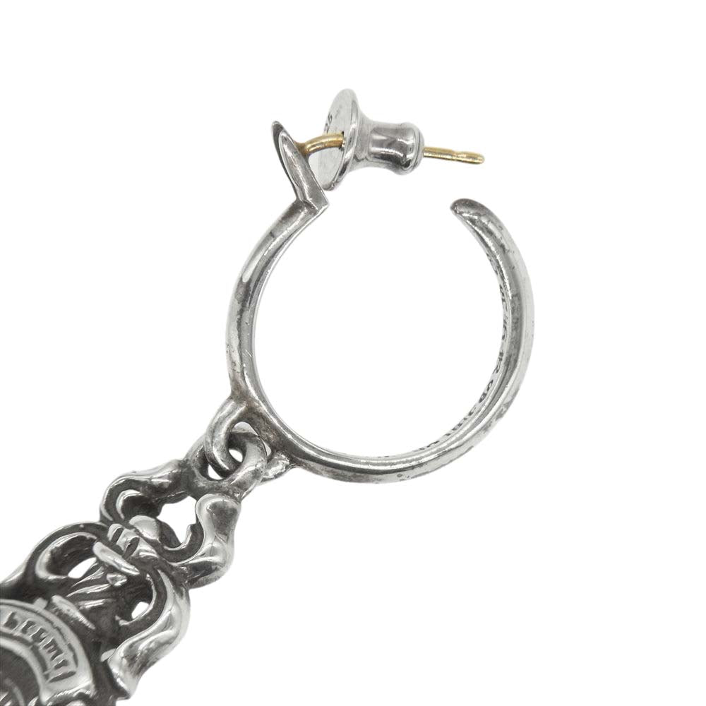 CHROME HEARTS クロムハーツ（原本有） No5 DAGGER #5 ダガー フープピアス シルバー系【中古】