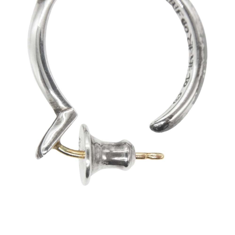 CHROME HEARTS クロムハーツ（原本有） No5 DAGGER #5 ダガー フープピアス シルバー系【中古】