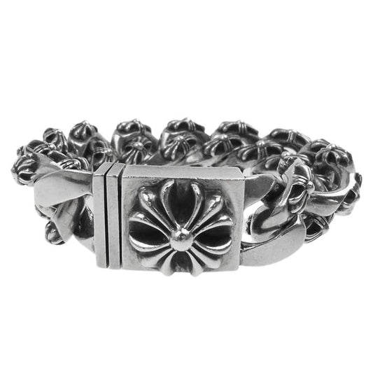 CHROME HEARTS クロムハーツ（原本有） 11LINK XTRA FANCY LRG3 エクストラファンシー ラージ CHX ボックス ID ブレスレット シルバー系【中古】