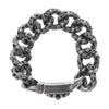 CHROME HEARTS クロムハーツ（原本有） 11LINK XTRA FANCY LRG3 エクストラファンシー ラージ CHX ボックス ID ブレスレット シルバー系【中古】