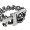 CHROME HEARTS クロムハーツ（原本有） 11LINK XTRA FANCY LRG3 エクストラファンシー ラージ CHX ボックス ID ブレスレット シルバー系【中古】