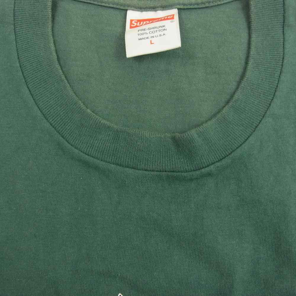 Supreme シュプリーム 20AW Jet Tee ジェット プリント 半袖 Tシャツ グリーン系 L【中古】