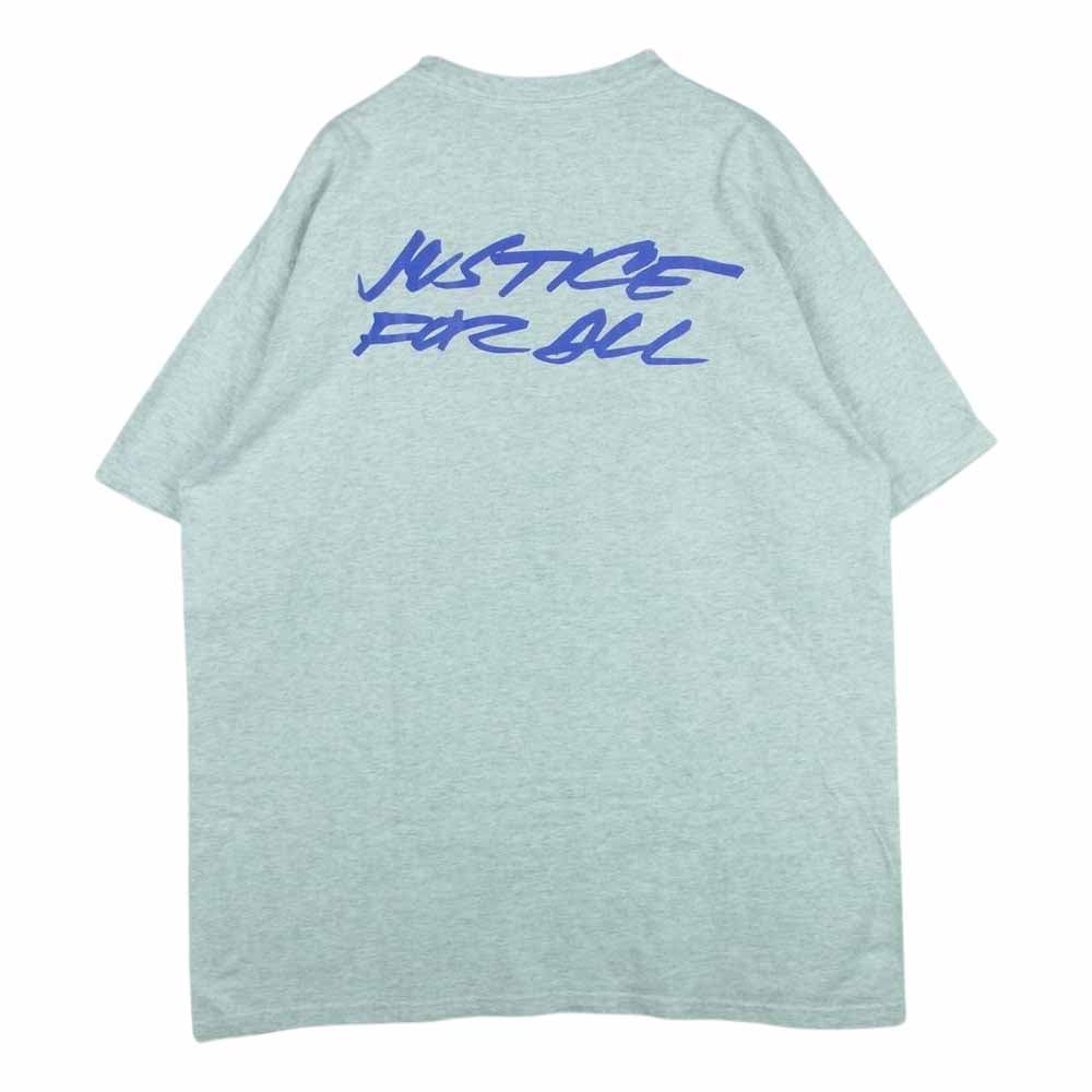 Supreme シュプリーム 20AW Futura Logo Tee フーチュラ ロゴ プリント 半袖 Tシャツ グレー系 L【中古】