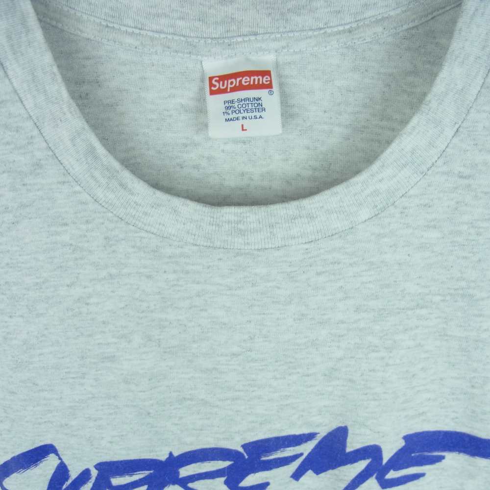 Supreme シュプリーム 20AW Futura Logo Tee フーチュラ ロゴ プリント 半袖 Tシャツ グレー系 L【中古】