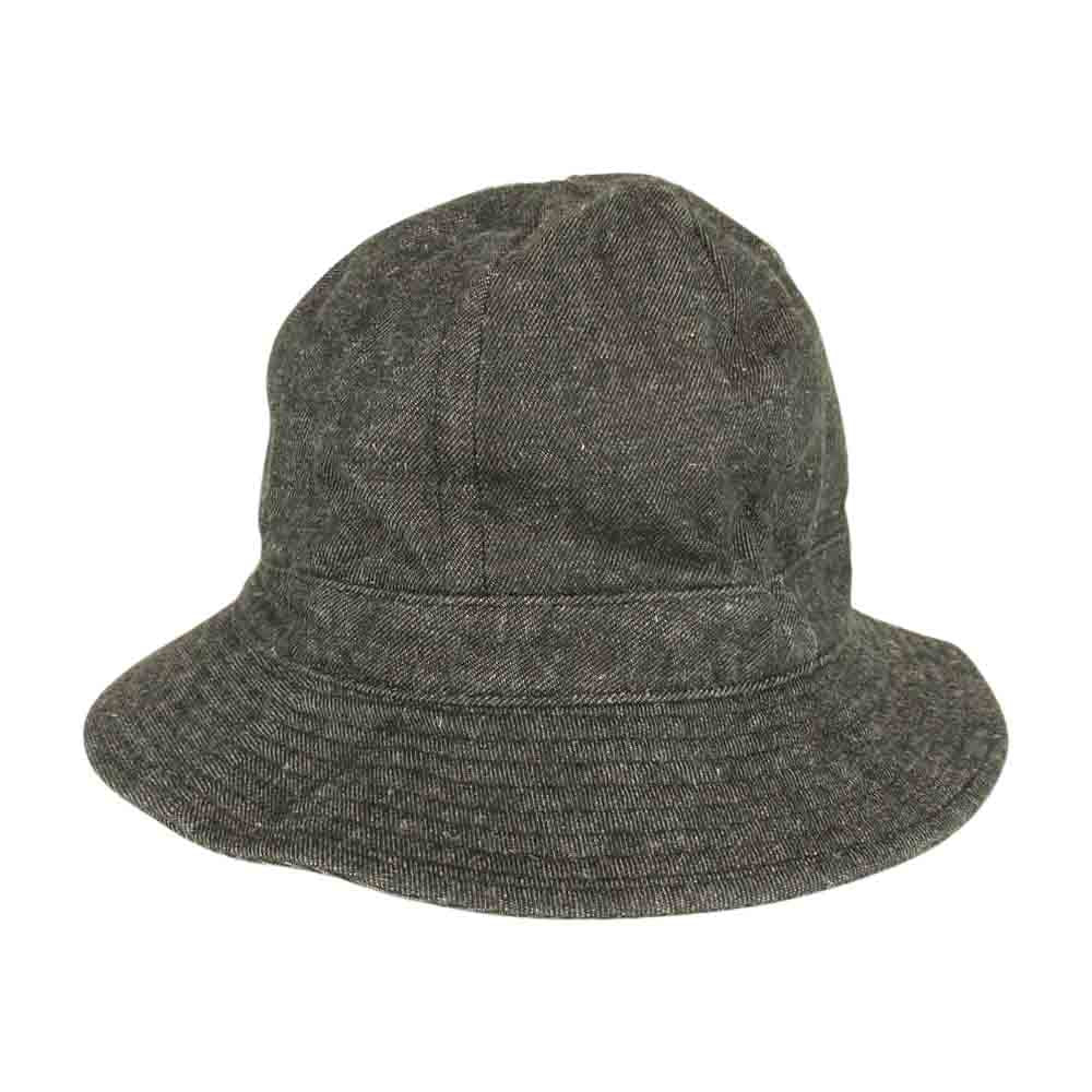 YAECA ヤエカ 49906 WRITE HAT HIGH 6パネル デニム ハイ ハット グレー系【中古】
