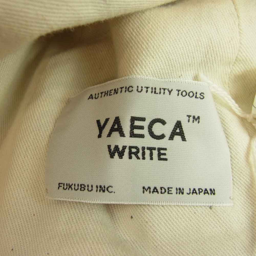 YAECA ヤエカ 49906 WRITE HAT HIGH 6パネル デニム ハイ ハット グレー系【中古】