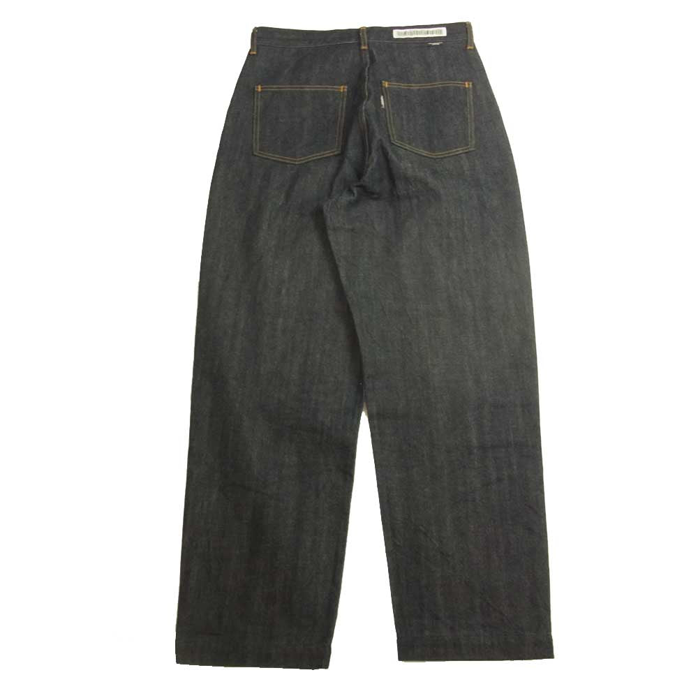 ユニバーサルプロダクツ 203-60506 CANTON 5POCKET WIDE TAPERED DENIM PANTS XX キャントン ワイドテーパード デニムパンツ インディゴブルー系 1【新古品】【未使用】【中古】