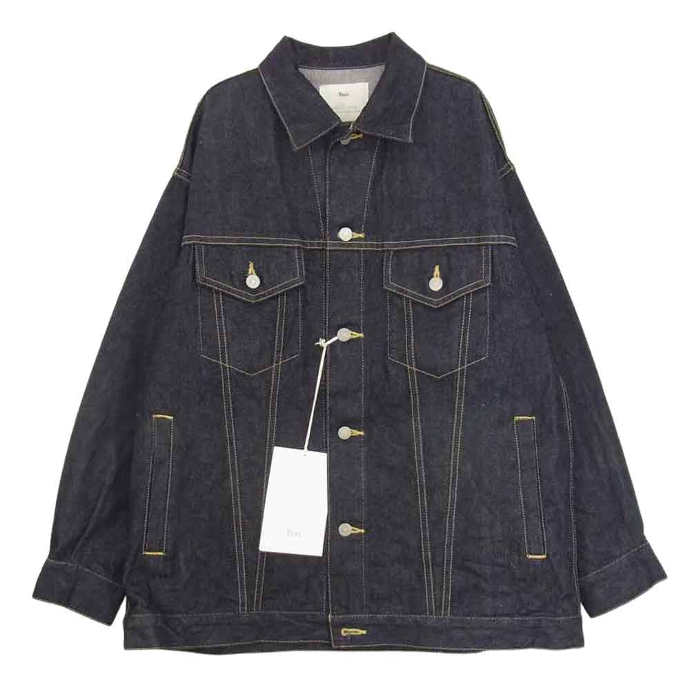 テクスト T20A-17BL01C Denim Jacket One Wash ワンウォッシュ デニムジャケット インディゴブルー系 1【新古品】【未使用】【中古】