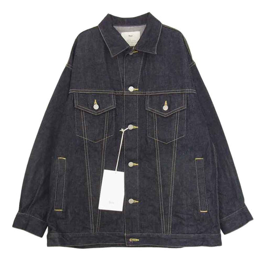 テクスト T20A-17BL01C Denim Jacket One Wash ワンウォッシュ デニムジャケット インディゴブルー系 1【新古品】【未使用】【中古】
