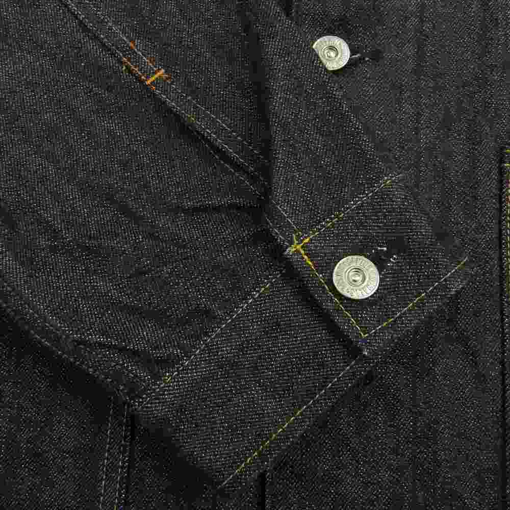 ユニバーサルプロダクツ 203-60408 CANTON DENIM COVERALL XX キャントン デニム カバーオール ジャケット インディゴブルー系 2【新古品】【未使用】【中古】