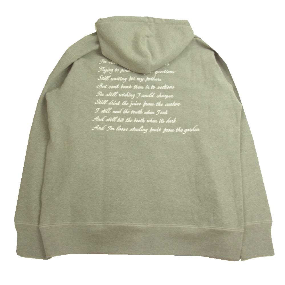 JUNYA WATANABE COMME des GARCONS MAN ジュンヤワタナベコムデギャルソンマン カーハート Carhartt AD2021 WH-T101 綿ストレッチ裏毛 製品プリント プルオーバー パーカー グレー系 M【新古品】【未使用】【中古】