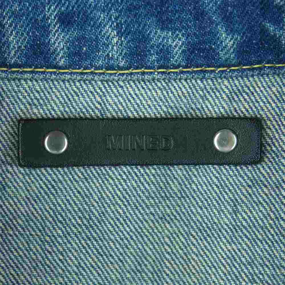 MINEDENIM マインデニム 1808-8001-85-032 CF-GJKT USD M ダメージ加工 デニム ジャケット インディゴブルー系 3【中古】