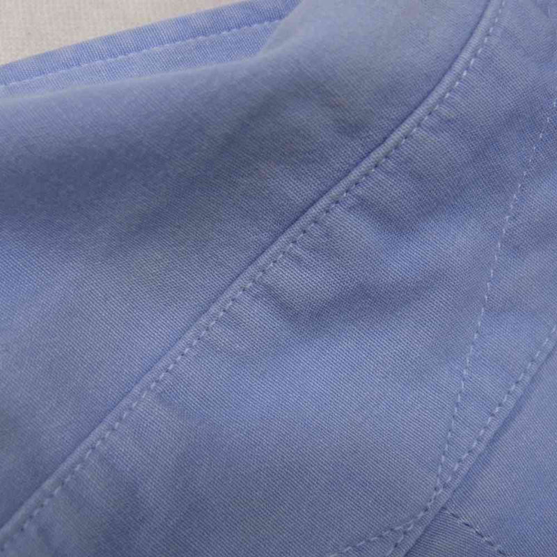 21aw 新型 comoli シャツ サックス 2 ブルー