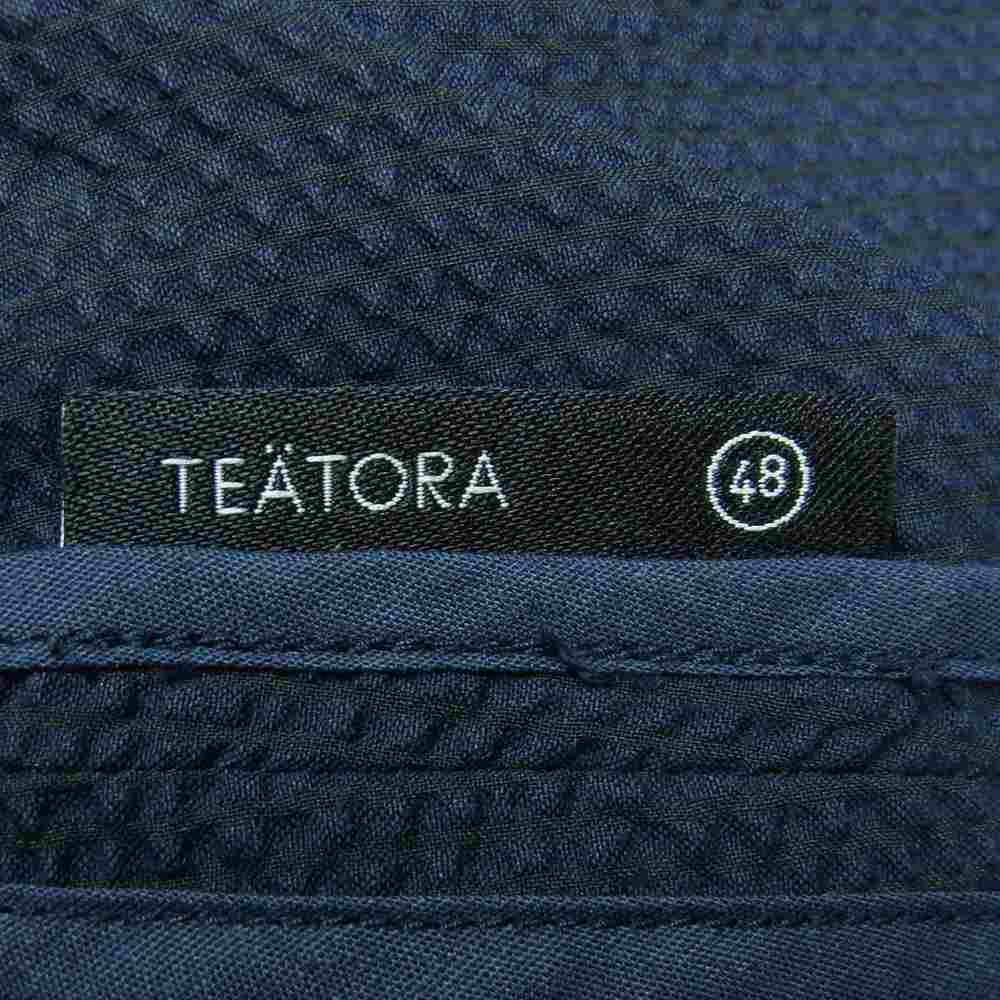 TEATORA テアトラ tt-004-TC Wallet Pants thermo control サーモコントロール シアサッカー ウォレット パンツ ダークネイビー系 48【中古】