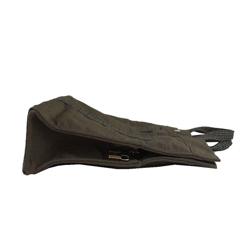 HERMES エルメス エールライン MM キャンバス トートバッグ グレー系【中古】