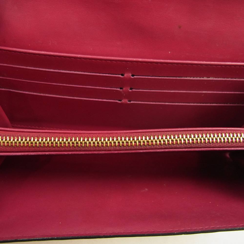 LOUIS VUITTON ルイ・ヴィトン M93530 ヴェルニ ポルトフォイユ サラ イニシャル入り レッド系【中古】
