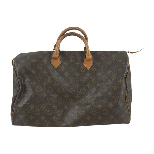 LOUIS VUITTON ルイ・ヴィトン M41522 モノグラム スピーディ 40 ボストン ハンド バッグ ブラウン系【中古】